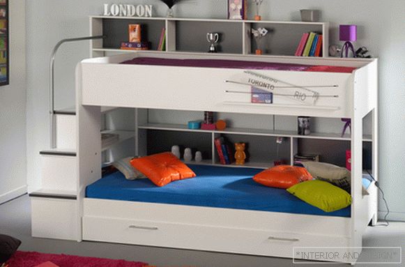 Дитяче ліжко з вбудованим диваном - 5