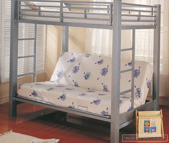 Дитяче ліжко з вбудованим диваном - 7