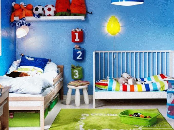 Фото дитячої кімнати для хлопчика 3-5 років