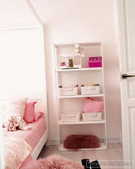 Спальня в рожевих і фіолетових відтінках - фото 5