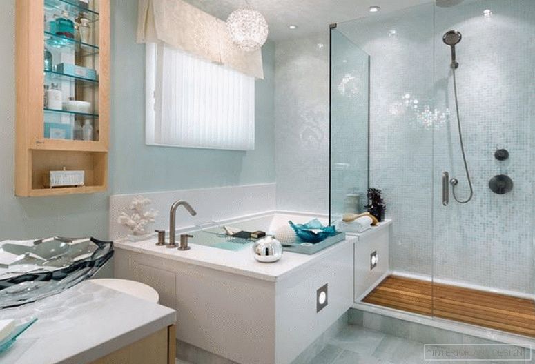 Дизайн суміщеної ванної кімнати