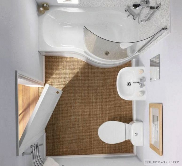 Варіант планування ванної кімнати