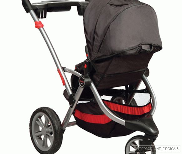триколісний коляска для новорожденных -3