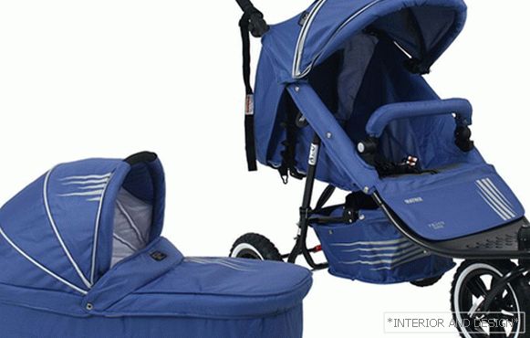 триколісний коляска для новорожденных -5