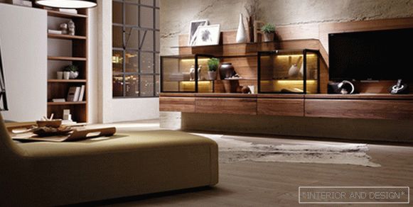 Меблі для вітальні в сучасному стилі (лофт) - 3