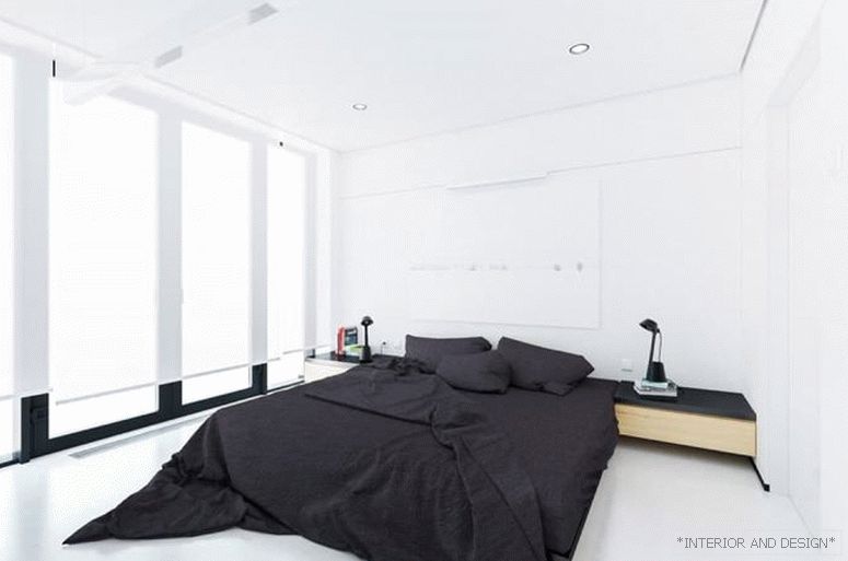 Штори для спальні в стилі мінімалізм 8