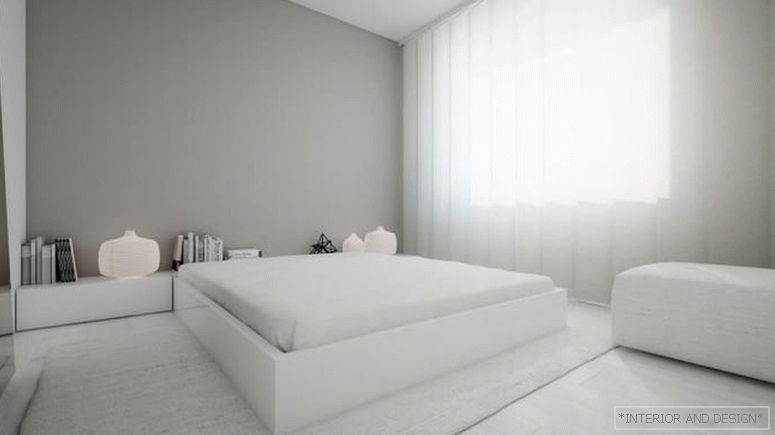 Штори для спальні в стилі мінімалізм 10