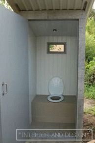 туалетний будиночок своими руками